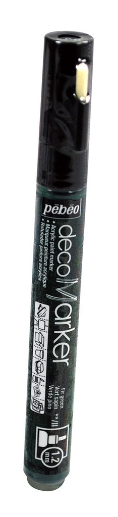 Marqueur Peinture DecoMarker 1.2MM Vert Foncé - Pébéo