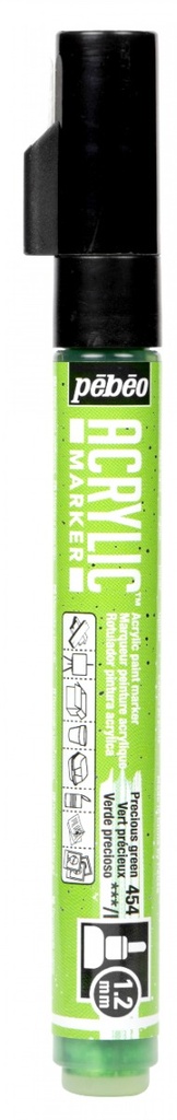 Marqueur Peinture DecoMarker 1.2MM Vert Précieux - Pébéo