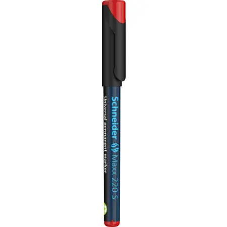 Marqueur Permanent Maxx OHP 220 S  Rouge - Schneider