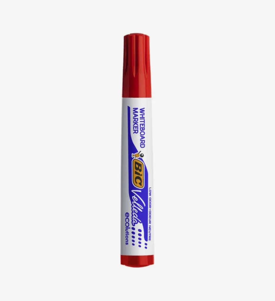 Marqueur Tableau Effaçable 1701 Rouge - Bic