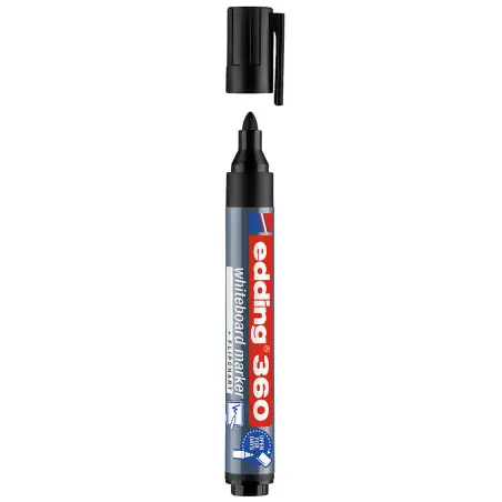 Marqueur pour Tableau Blanc 360 Noir - EDDING