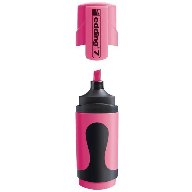 Mini Marqueur Fluo Rose - EDDING 
