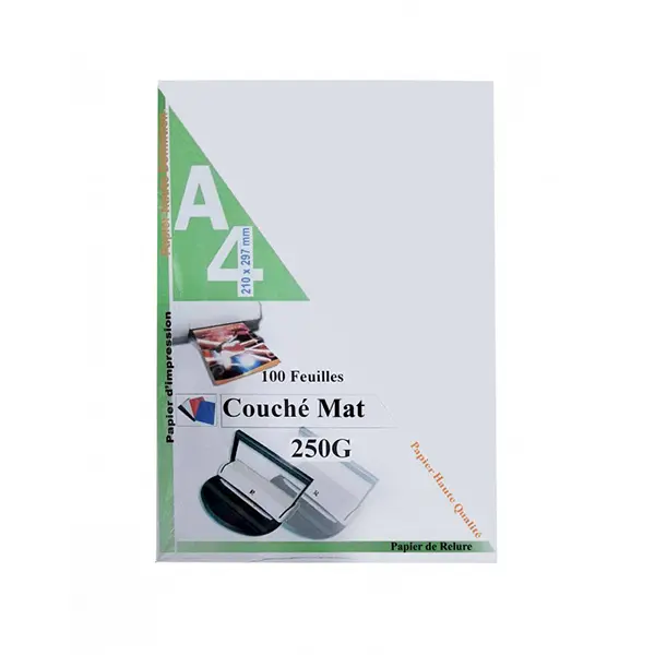 Page De Garde Couché Mat 250Gr/100F A4 Ruspina