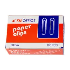 Paquet De 100 Trombones 50mm - DLOFFICE