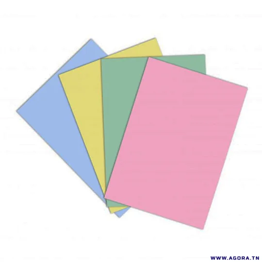 Paquet 100 Chemises Bristol  Assorties - Zenith