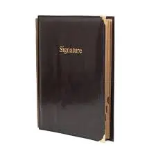 Parapheur 16 Volets Mousse Luxe - Purple