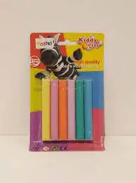 Pate à modeler de 6 ast-100-6P - kiddy Clay