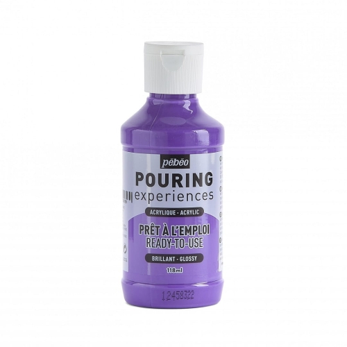Peinture Acrylique Pouring 118ML Violet Clair- Pébéo