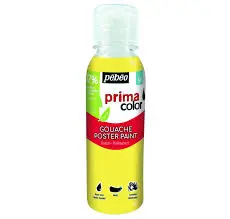 Peinture Gouache Enfant PrimaColor 150ML jaune Primaire - Pébéo
