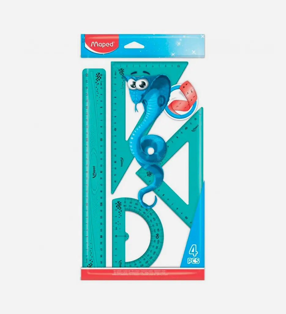 Pochette Géométrique Maxi 4 Pièces Twist'n MAPED