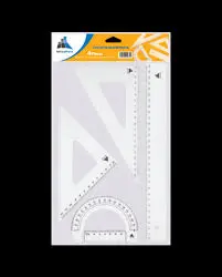 Pochette géométrique 4 pièces Rotring