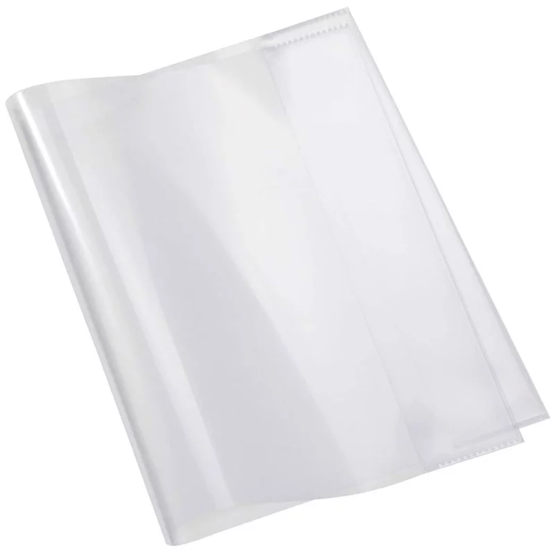 Protège-Cahier En PVC Cristal A4 Transparent - Purple