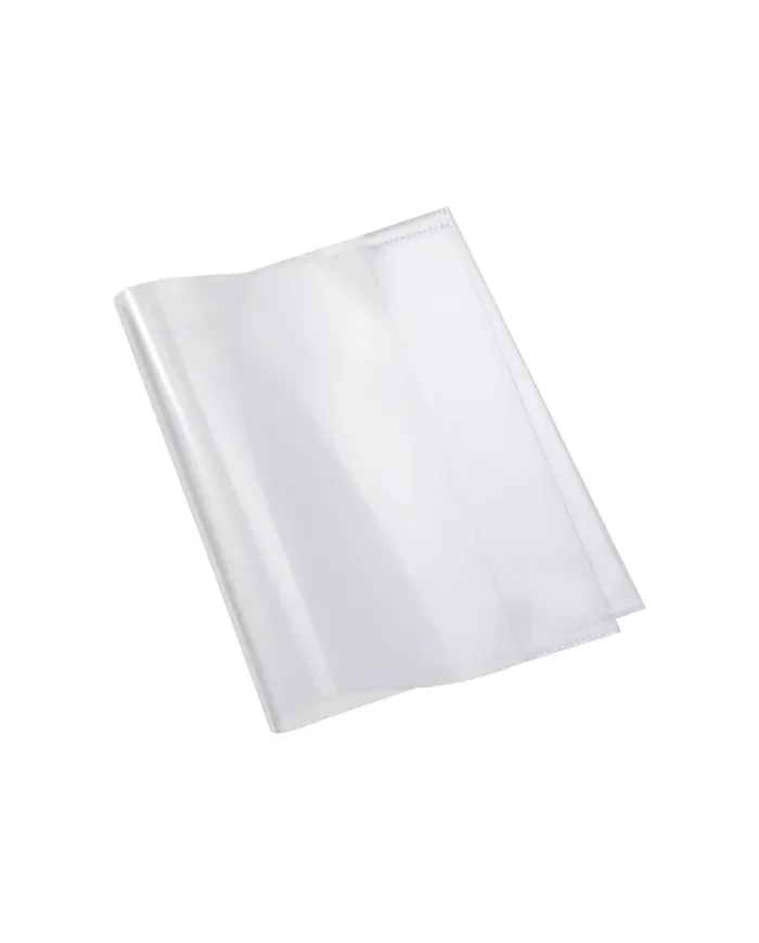 Protège-Livre En PVC Cristal Transparent - Purple