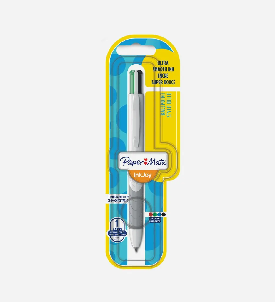 Stylo 4 Couleurs Inkjoy Quatro fun - PAPER MATE