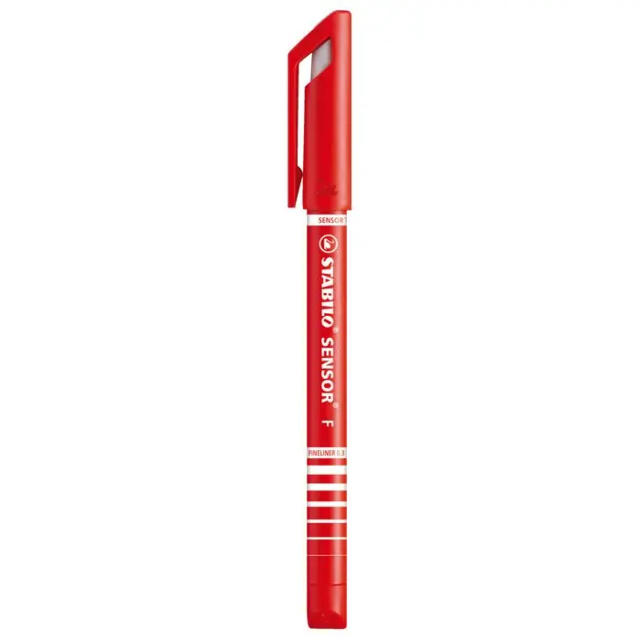 Stylo Pointe Fine Sensor Rouge - STABILO