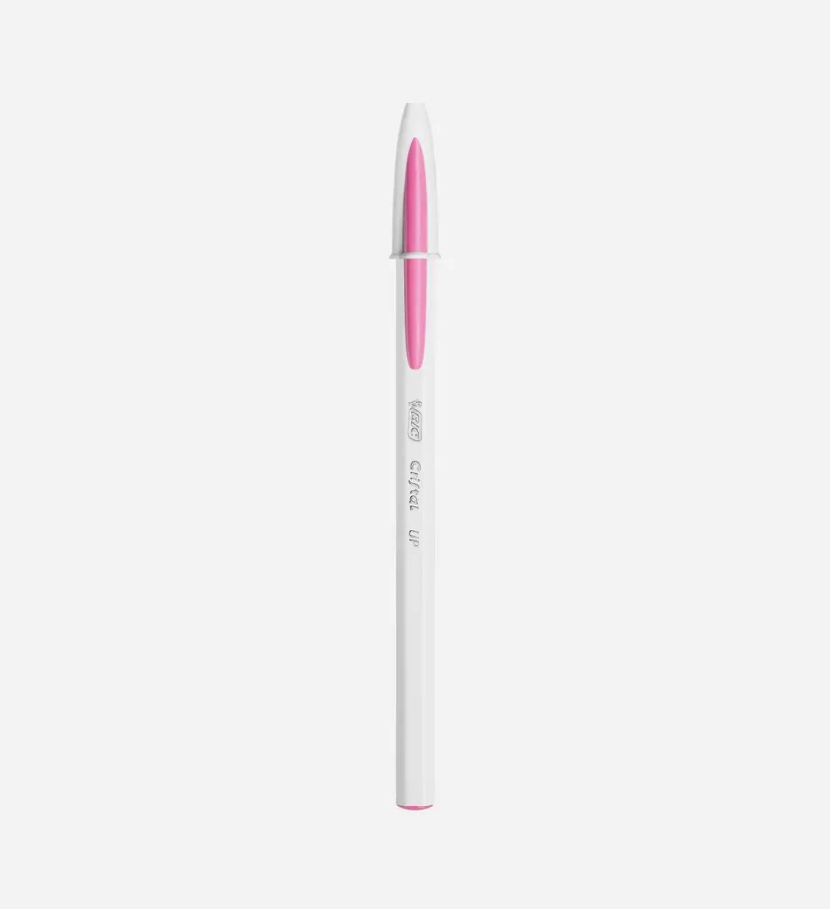 Stylo à Bille Cristal Up Rose - Bic