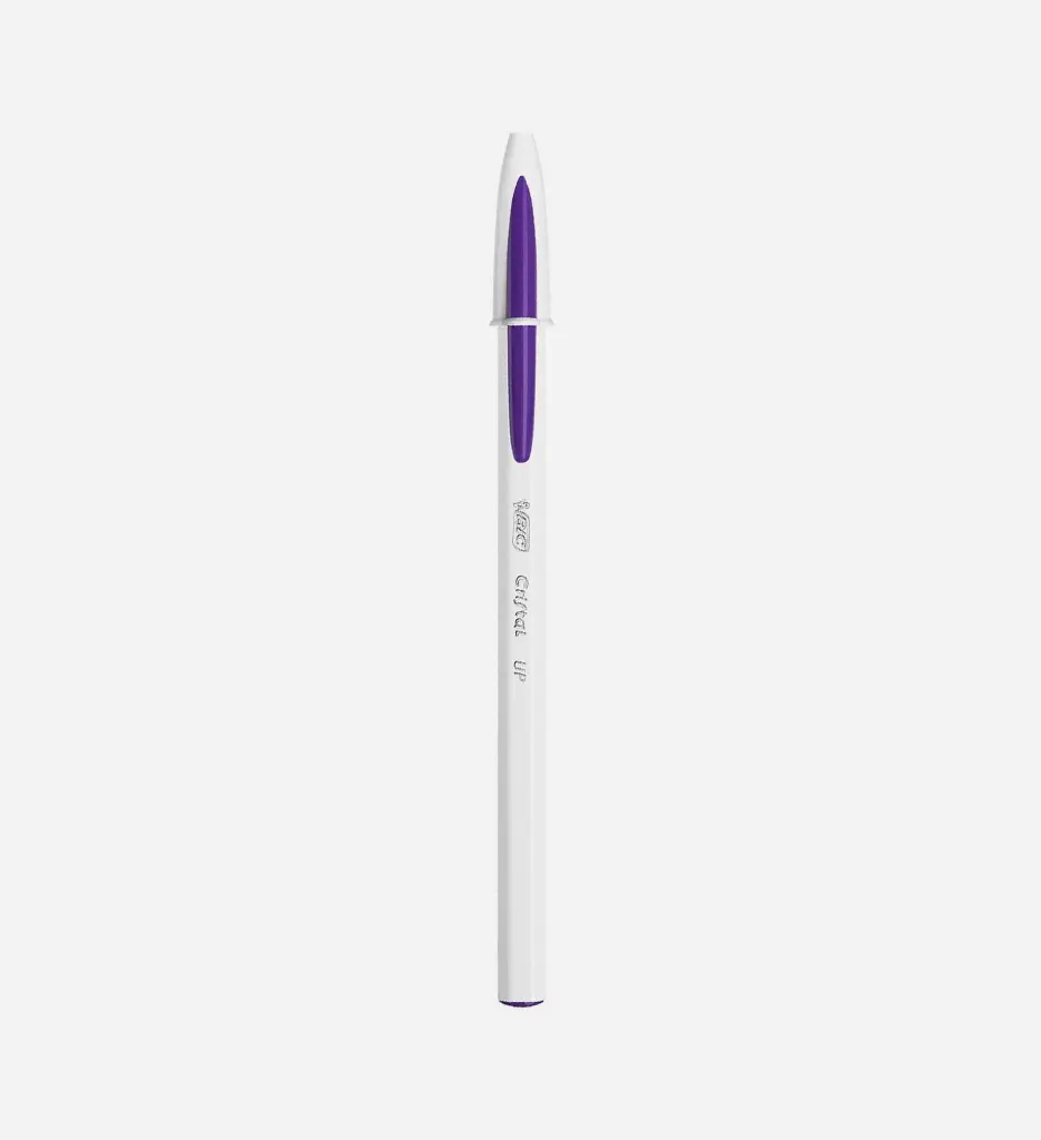 Stylo à Bille Cristal Up Violet - Bic