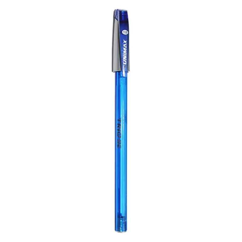 Stylo à Bille Trio Bleu 1MM - UNIMAX
