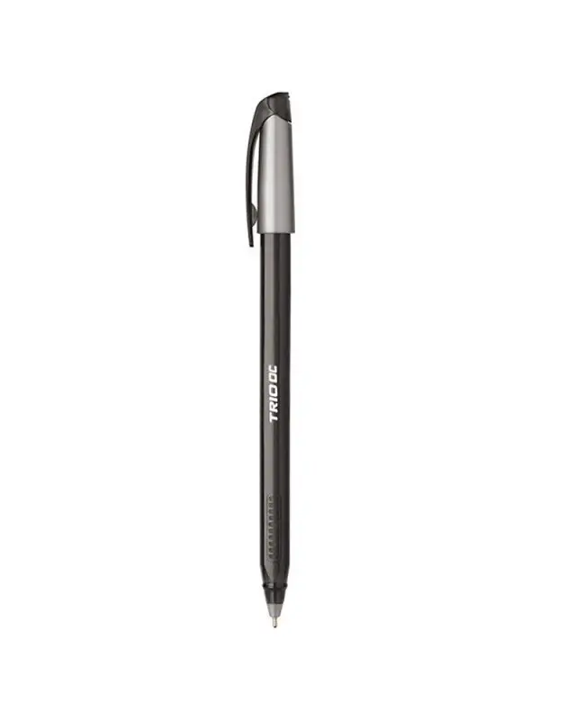 Stylo à Bille Trio DC Noir 1MM - UNIMAX