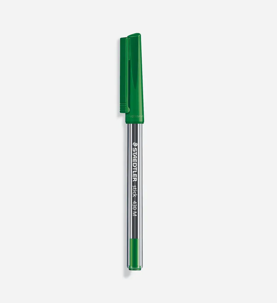 Stylo à bille 430 M Vert - Staedtler