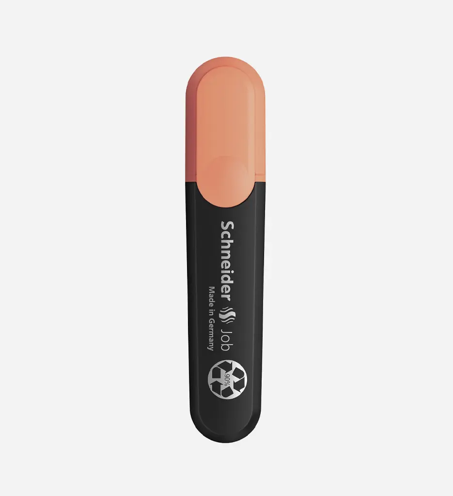 Surligneur Fluo Job 150 Orange Pastel - Schneider