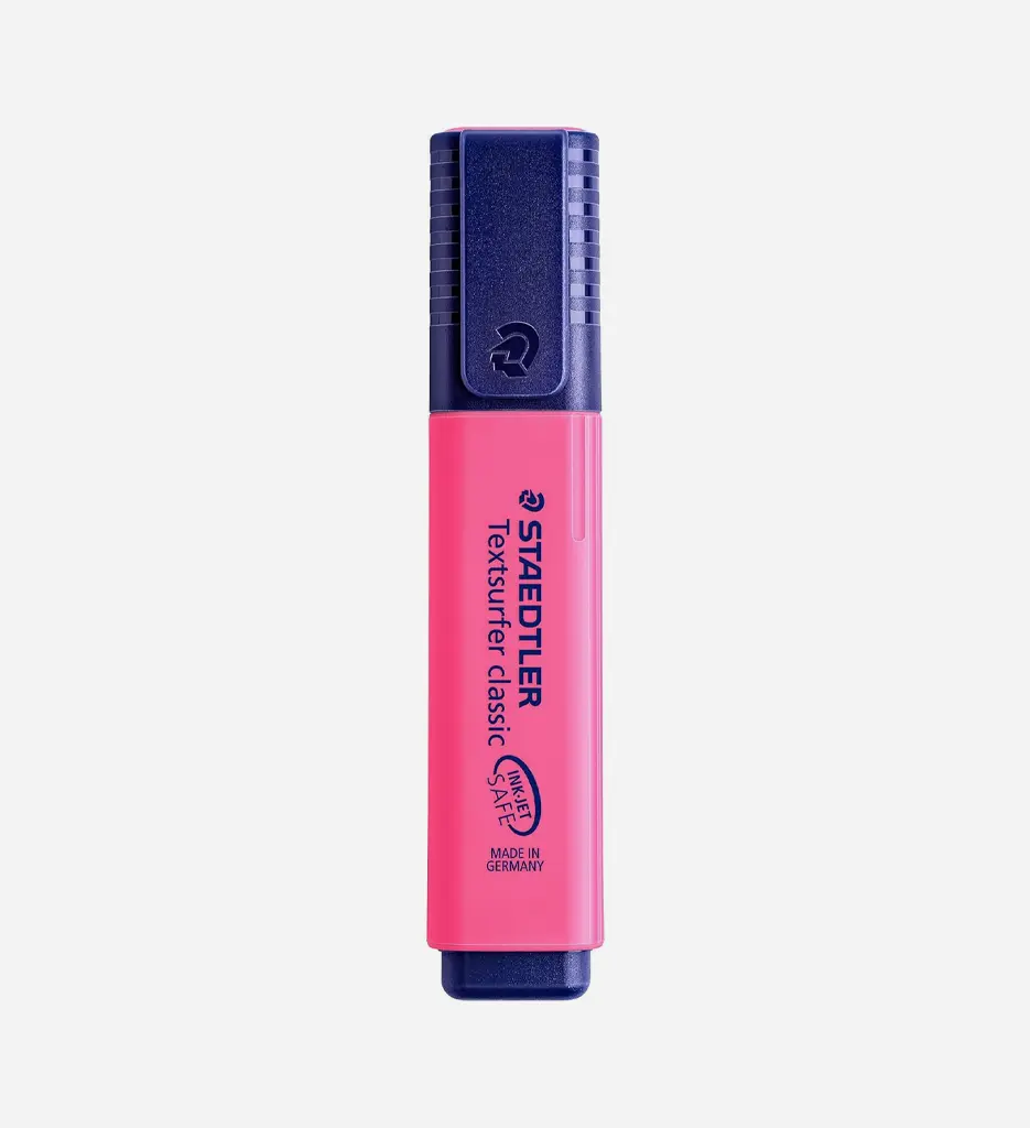 Surligneur Fluo Rose Ref 364-23 - Staedtler
