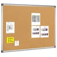 Tableau D'affichage Liège Cadre Aluminium 90x120 TCX71290 2x3