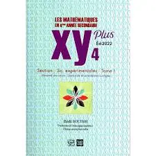 XY les mathématiques 4éme section science expérimentale