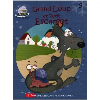Grand Loup Et Petit Escargot - Boule de neige