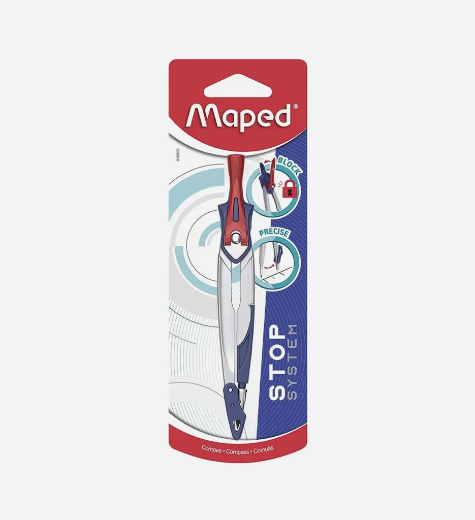 Compas à Mines Métal Stop System - Maped