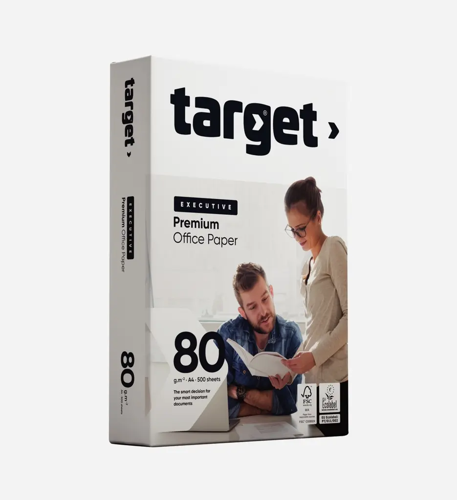Rame Papier Blanc Target Premium 80Gr 500F