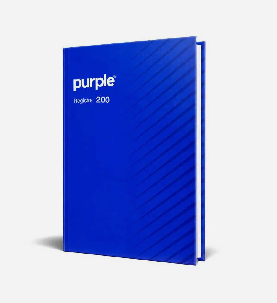 Registre 200 Pages 5/5 - Purple