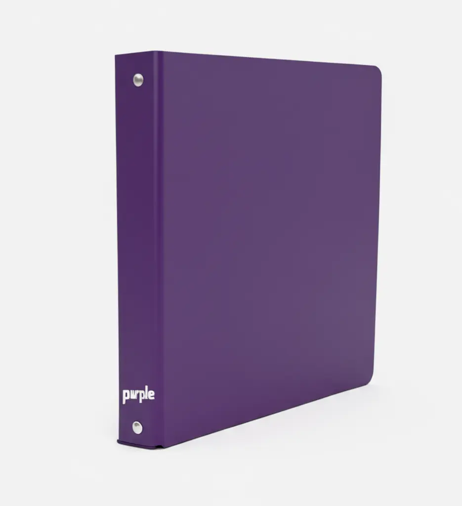Classeur Rigide 4A D40 Violet - Purple