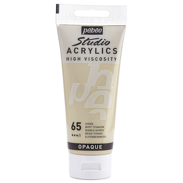 Acrylique Studio High Viscosity 100ML Blan Ivoire - PEBEO