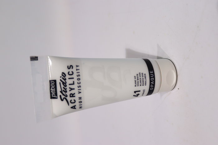 Acrylique Studio High Viscosity 100ML Blanc Vif - PEBEO 