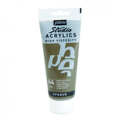 Acrylique Studio High Viscosity 100ML Ombre Naturelle - PEBEO
