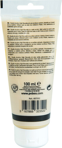 Acrylique Studio High Viscosity 100ML Or - PEBEO 
