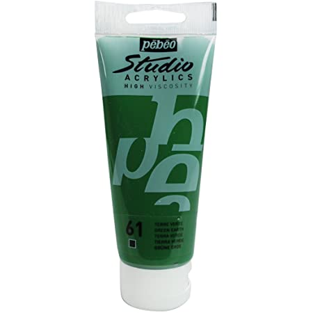 Acrylique Studio High Viscosity 100ML Terre Verte - PEBEO 
