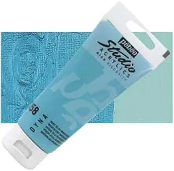 Acrylique Studio High Viscosity 100Ml Vert Bleu Iridescent - Pébéo