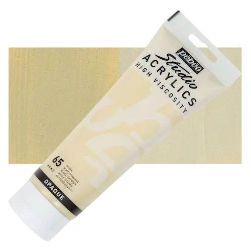 Acrylique Studio High Viscosity 250Ml Blanc Ivoire - Pébéo 