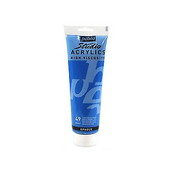 Acrylique Studio High Viscosity 250ML Cyan Primaire - PEBEO 