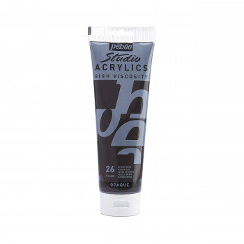 Acrylique Studio High Viscosity 250Ml Noir De Mars - Pébéo 