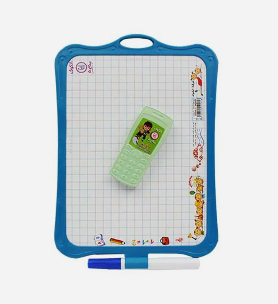 Ardoise Double Face + Craie et Stylo - Le Coq