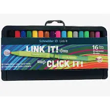 Boite De 16 Fineliners Link-It - Assorties