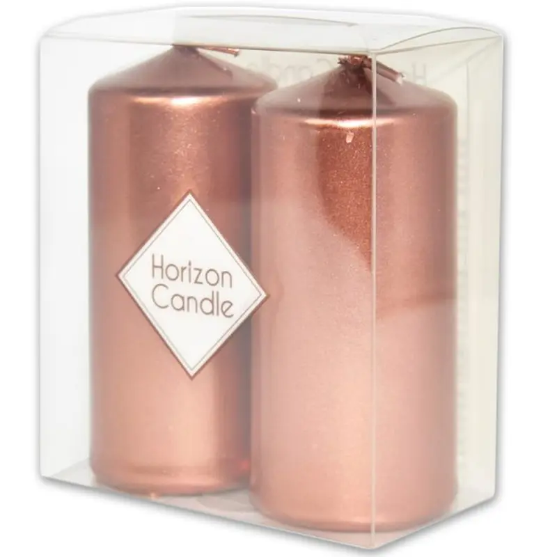 Bougie Décoration 2Pcs Bronze - Horizon Candle