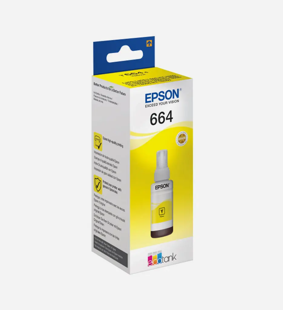 Bouteille D'encre Epson T6644 Yellow Original