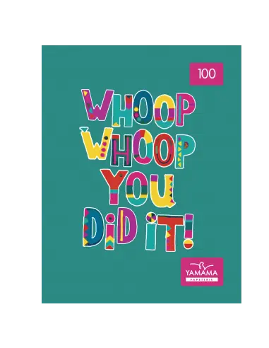 Cahier Piqué 100P 17X22 Super - YAMAMA