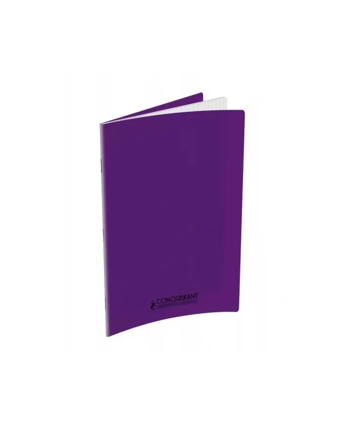 Cahier Piqué 96P 17x22 90Gr PP Violet - CALLIGRAPHE 