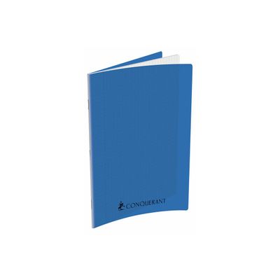 Cahier Piqué 192P 24x32 70Gr PP Bleu - Conquérant 
