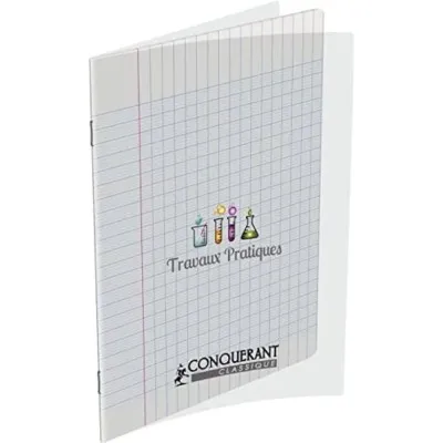 Cahier Piqué 192P 24x32 70Gr PP Vert - CONQUERANT